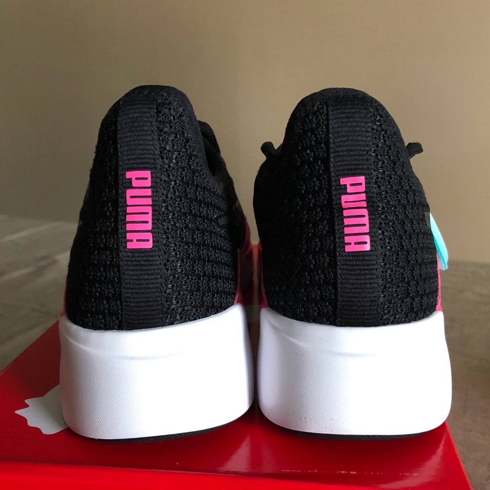 PUMA Black & Pink Incite FS Training Sneakers Size 9.5 Women’s Sneakers NEW - Picture 5 of 7